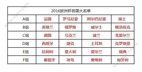 2016欧洲杯球员名单 各国球队球员名单一览-第3张图片-www.211178.com_果博福布斯